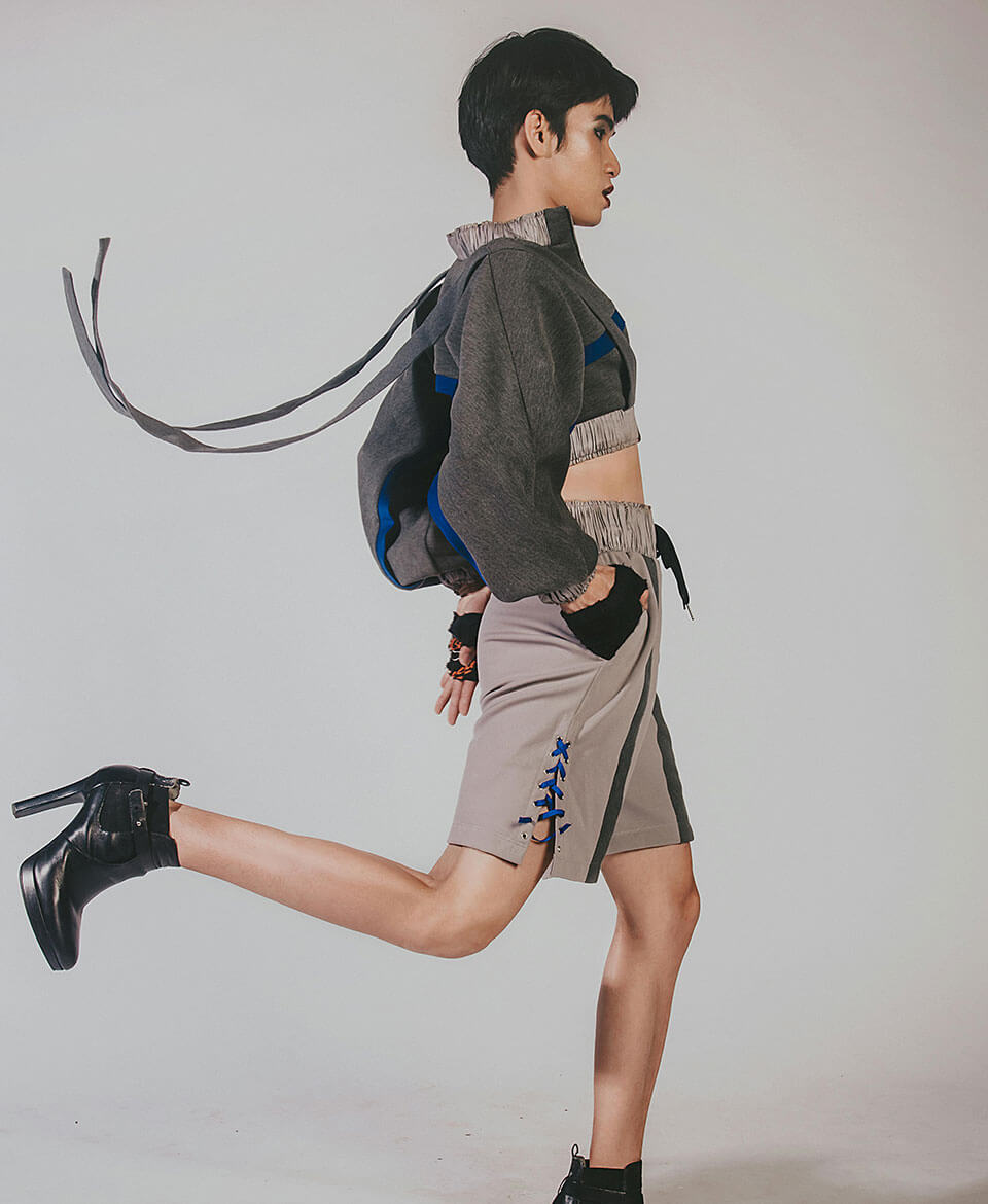 Home Professional Pinstripe Blazer